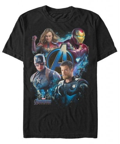 Marvel Men's Avengers Endgame Dream Team Portraits, Short Sleeve T-shirt Black $20.99 T-Shirts