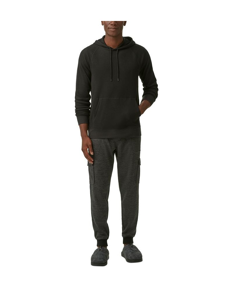 Men's The Atlantic Fleece Lined Cargo Jogger Pants Black $12.88 Pants