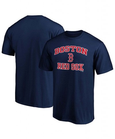 Men's Navy Boston Red Sox Heart Soul T-shirt $23.99 T-Shirts