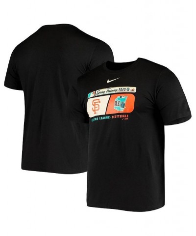 Men's Black San Francisco Giants Spring Training Arizona Destination Performance T-shirt $28.91 T-Shirts