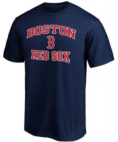 Men's Navy Boston Red Sox Heart Soul T-shirt $23.99 T-Shirts