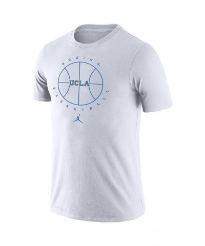 Men's Brand White UCLA Bruins Basketball Icon Legend Performance T-shirt $25.49 T-Shirts