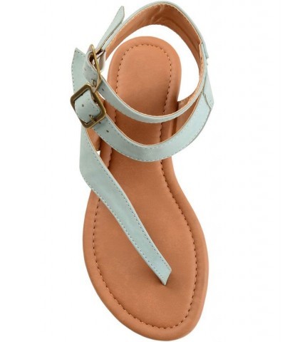 Women's Kyle Sandals Blue $31.50 Shoes