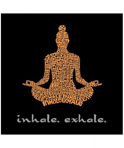 Men's Word Art T-Shirt - Inhale Exhale Gray $14.70 T-Shirts