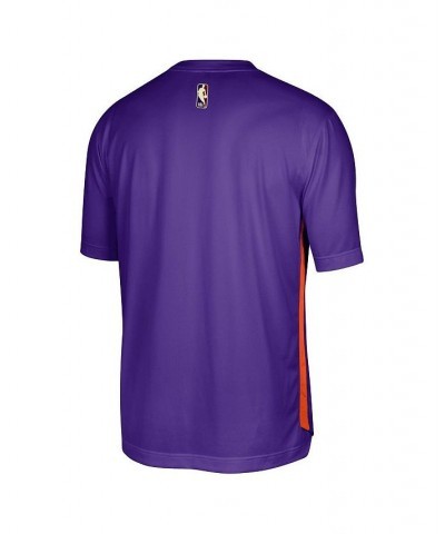 Men's Purple Phoenix Suns Hardwood Classics Pregame Warmup Shooting Performance T-shirt $29.92 T-Shirts