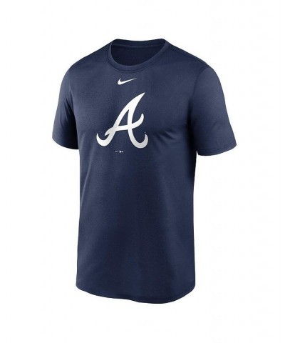 Men's Navy Atlanta Braves New Legend Logo T-shirt $24.00 T-Shirts