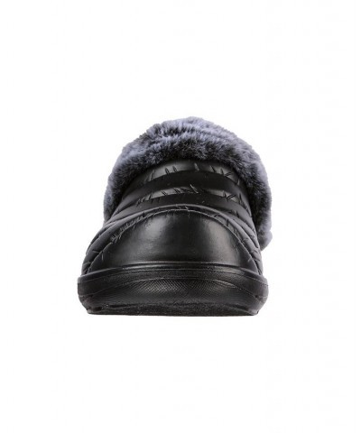 Women's BOBS Foamies - Cozy Camper - Restful Casual Clogs Black $14.70 Shoes