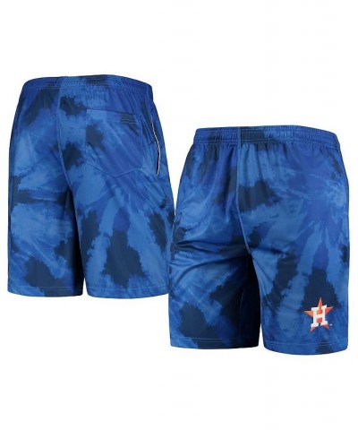 Men's Navy Houston Astros Tie-Dye Training Shorts $22.94 Shorts