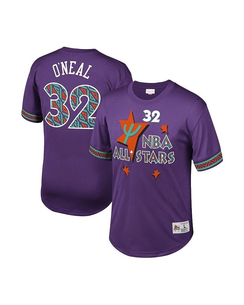 Men's Shaquille O'Neal Purple NBA Mesh T-shirt $58.80 T-Shirts