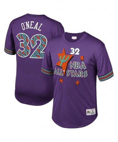 Men's Shaquille O'Neal Purple NBA Mesh T-shirt $58.80 T-Shirts