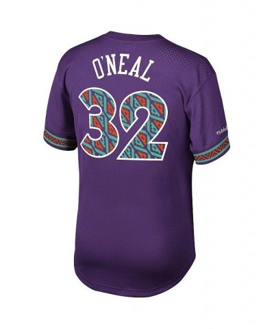 Men's Shaquille O'Neal Purple NBA Mesh T-shirt $58.80 T-Shirts