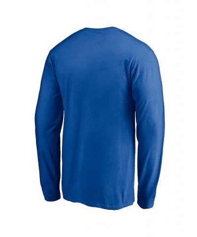 Men's Royal Indianapolis Colts Big & Tall City Long Sleeve T-shirt $21.31 T-Shirts