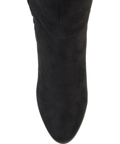 Women's Wide Calf Spritz-S Boot Black $32.60 Shoes