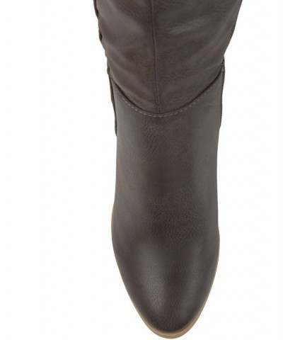 Women's Wide Calf Spritz-S Boot Black $32.60 Shoes