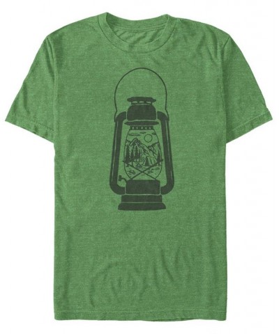 Men's Lantern Short Sleeve Crew T-shirt Green $20.64 T-Shirts