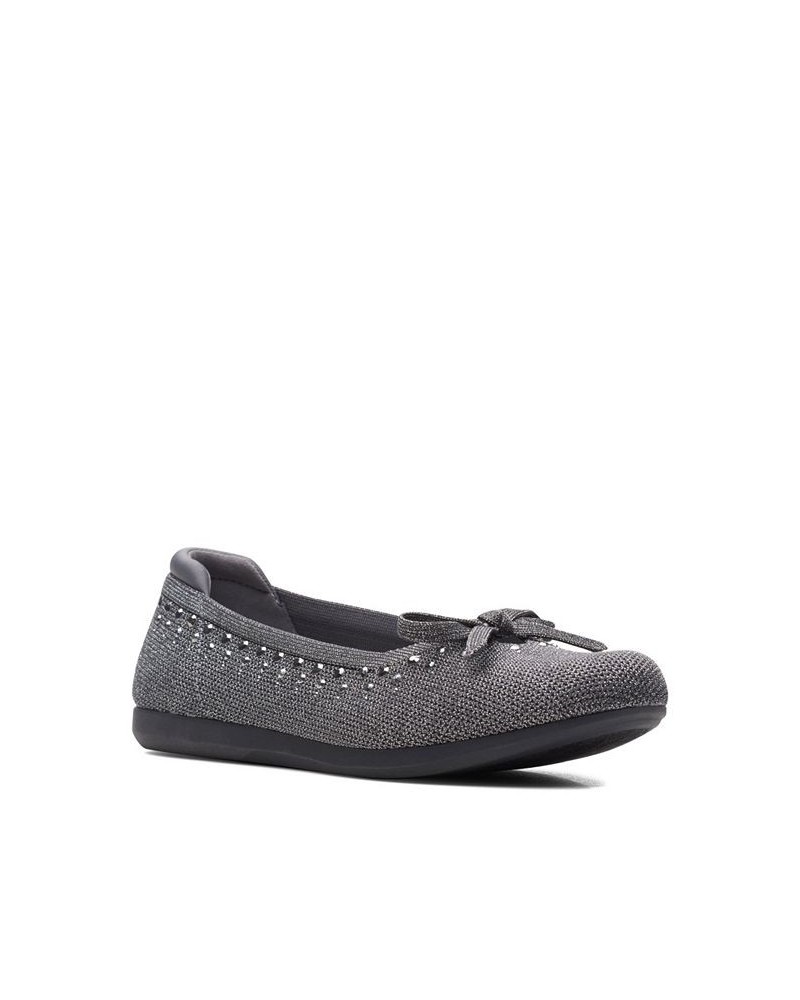 Women's Cloudstepper Carly Hope Flats Gray $43.00 Shoes