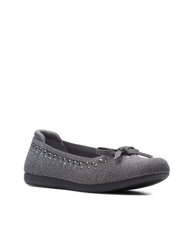 Women's Cloudstepper Carly Hope Flats Gray $43.00 Shoes