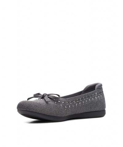 Women's Cloudstepper Carly Hope Flats Gray $43.00 Shoes