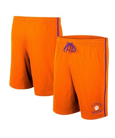 Men's Orange Clemson Tigers Thunder Slub Shorts $16.92 Shorts