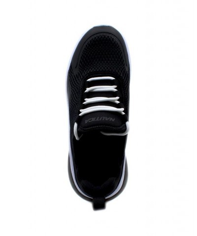 Women's Latigo Lace-up Jogger Sneaker Black $37.50 Shoes