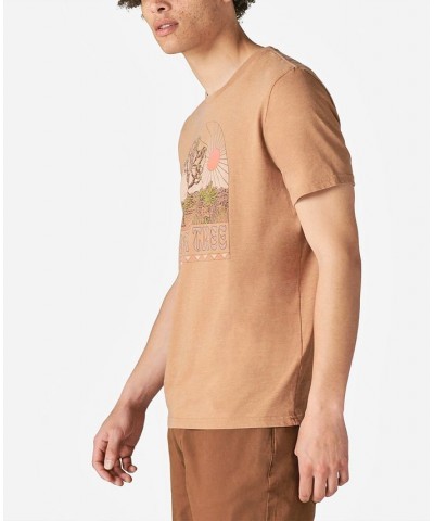 Men's Joshua Tree Graphic Crewneck T-shirt $18.83 T-Shirts