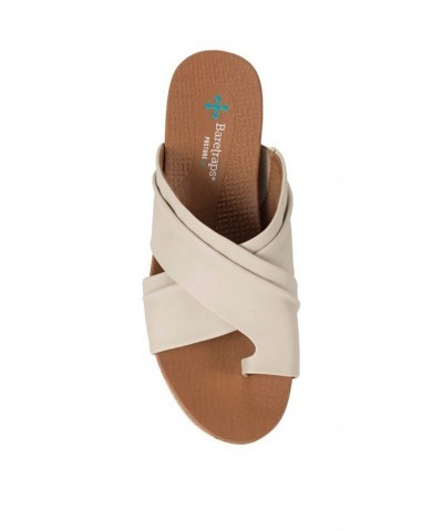 Holly Platform Wedge Slide Sandals PD05 $42.50 Shoes