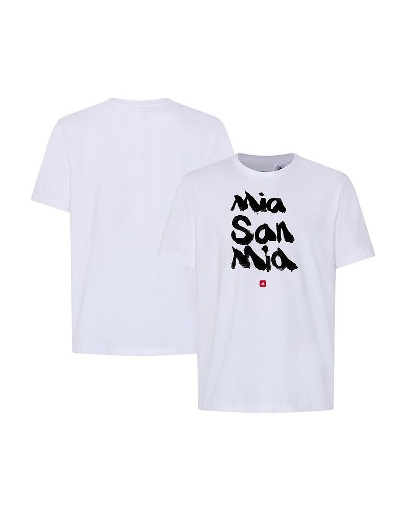 Men's White Bayern Munich Chinese Calligraphy T-shirt $26.40 T-Shirts