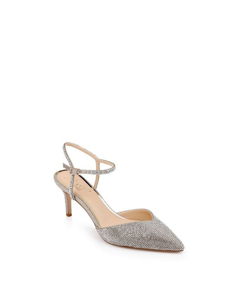 Women's Georgina Evening Pump Tan/Beige $41.70 Shoes