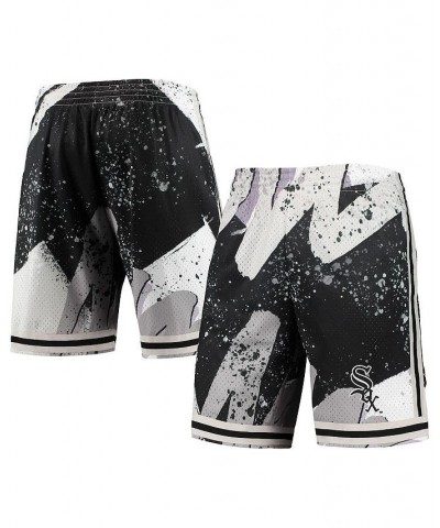 Men's Black Chicago White Sox Hyper Hoops Shorts $53.90 Shorts