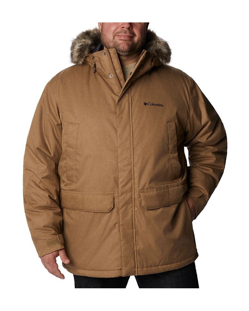 Men's Big and Tall Penns Creek II Parka Coat Tan/Beige $66.70 Coats