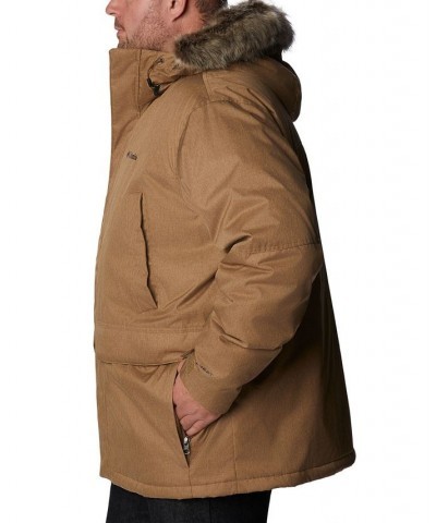 Men's Big and Tall Penns Creek II Parka Coat Tan/Beige $66.70 Coats