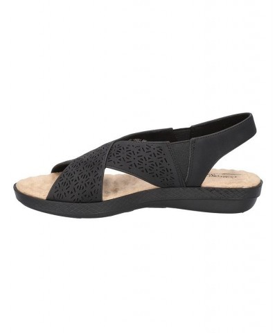 Women's Claudia Comfort Wave Sandals Black $26.00 Shoes