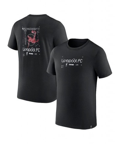 Men's Black Liverpool Air Traffic T-shirt $22.00 T-Shirts