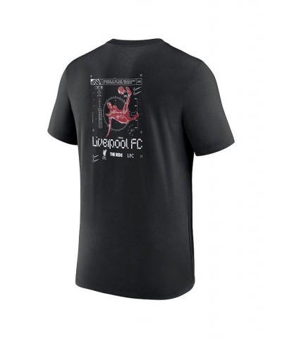 Men's Black Liverpool Air Traffic T-shirt $22.00 T-Shirts