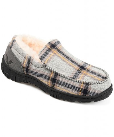 Men's Ember Moccasin Slippers Gray $32.80 Shoes