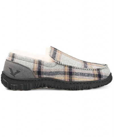 Men's Ember Moccasin Slippers Gray $32.80 Shoes