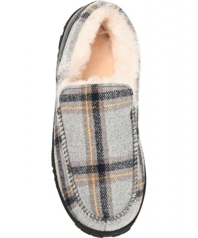 Men's Ember Moccasin Slippers Gray $32.80 Shoes