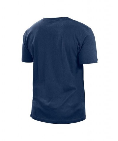 Men's Navy New England Patriots 2022 Sideline Ink Dye T-shirt $23.59 T-Shirts