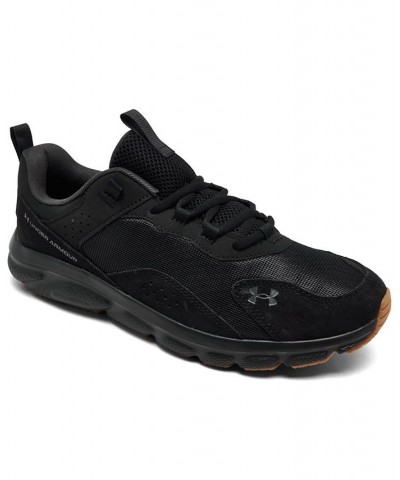 Men's Charged Verssert Training Sneakers Black $42.50 Shoes