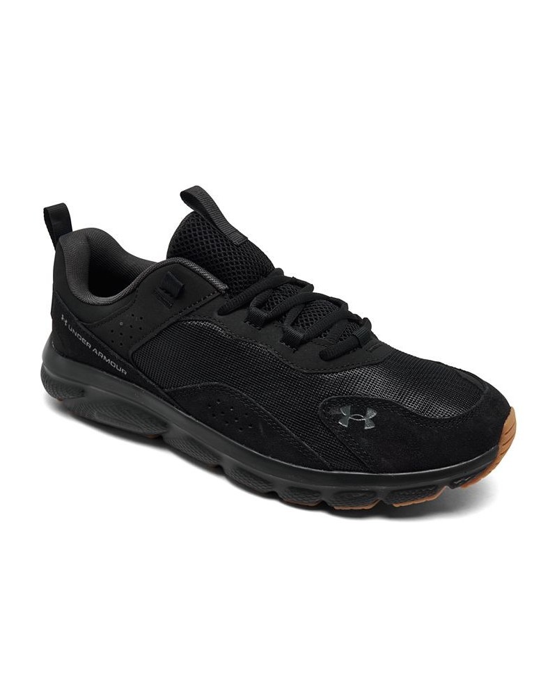 Men's Charged Verssert Training Sneakers Black $42.50 Shoes