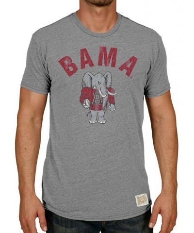 Men's Heather Gray Alabama Crimson Tide Vintage-Inspired Tri-Blend T-shirt $26.09 T-Shirts