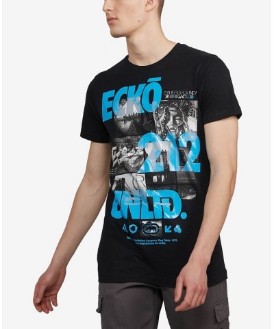 Men's Gridlock Graphic T-shirt Black $15.64 T-Shirts